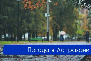 Воскресенье в Астрахани будет дождливым и ветреным