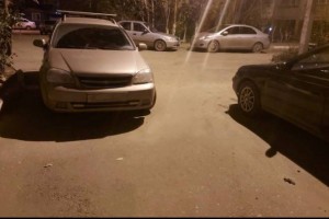 Астраханца оштрафуют за неправильную парковку во дворе многоэтажного дома