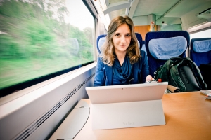 В Германии студентка перешла жить в поезд