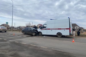 В Астраханской области произошло смертельное ДТП с&#160;участием машины скорой помощи