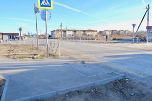 В Камызякском районе появится новый тротуар