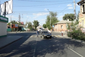 В Астрахани в результате ДТП пострадал велосипедист
