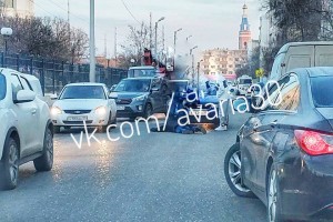 В Астрахани автолюбитель сбил пешехода, который нарушил ПДД
