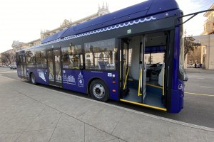 Новые &#171;синие&#187; автобусы прошли тест-драйв в&#160;Астрахани