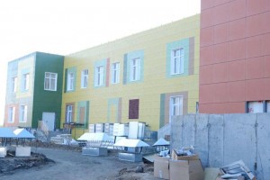 В Камызяке ведется строительство детского сада на 120 мест