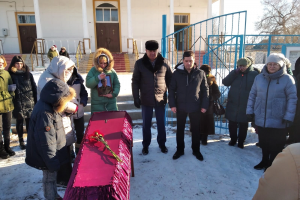 В Харабалинском районе простились с&#160;двумя бойцами, погибшими на Украине