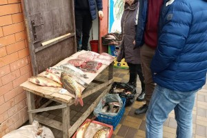 Нелегальных торговцев штрафуют в Кировском районе Астрахани