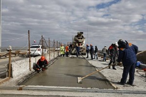 В Астраханской области завершается капитальный ремонт моста через Белый Ильмень