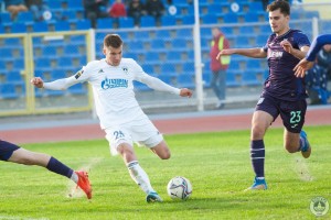Астраханский «Волгарь» одержал победу в матче с «Уфой»