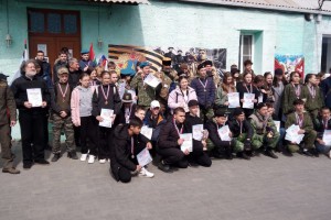 В Астрахани прошла военно-патриотическая игра среди школьников