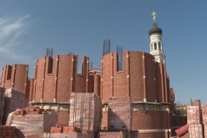 В Астраханской области строится Благовещенский храм