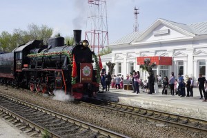 В Астраханскую область прибудет ретропоезд «Воинский эшелон»