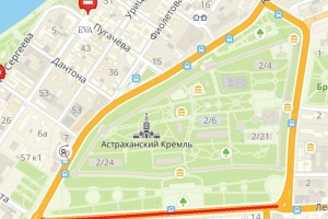 В Астрахани на площади Ленина введут ограничение движения