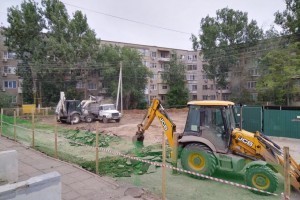 В Астрахани благоустраивают два общественных пространства