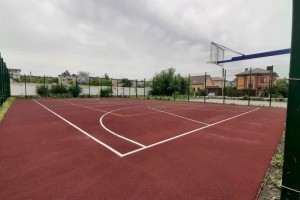 В школе №36 Ленинского района обновили спортивную площадку