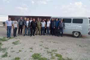 Фермеры в Астраханской области передали бойцам СВО автомобиль