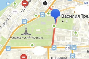 На центральной улице Астрахани на один день разрешат парковку авто