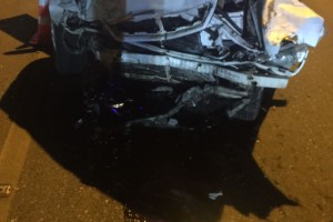 В Астрахани ночью три человека пострадали в&#160;ДТП