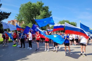 В Астрахани прошел «Триколорный забег»