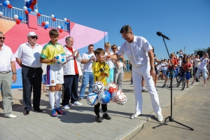 В Астрахани будет построен спорткомплекс и двадцать спортплощадок