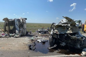 На трассе «Астрахань — Элиста» произошло смертельное ДТП