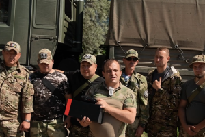 Астраханским бойцам доставили гуманитарную помощь