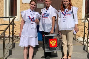В Астрахани проходит второй день досрочного голосования для жителей новых субъектов РФ