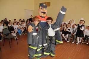 Акция «О пожарной безопасности сельским школьникам»