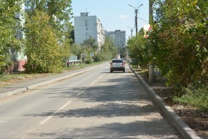 В Астрахани завершили ремонт на улице Курской