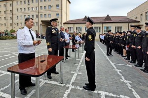 На набережной Волги в Астрахани состоится юбилейный ритуал посвящения в курсанты