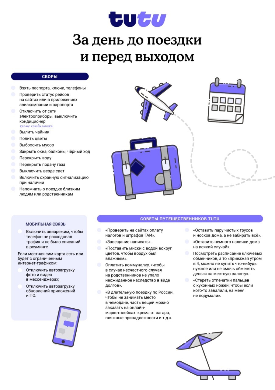 Путешествие и отдых: что необходимо сделать перед поездкой? | 01.10.2023 |  Астрахань - БезФормата