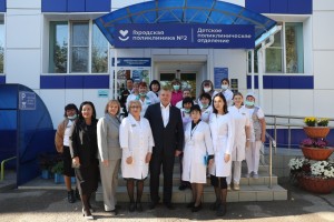 В Астрахани капитально отремонтировали поликлинику