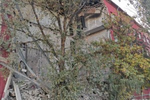 В Астрахани частично обрушилось здание