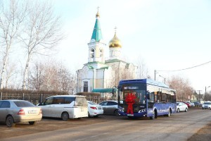 В Астраханской области 11 &#171;синих&#187; автобусов вышли на маршрут №190