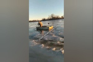 Соцсети: в Астраханской области 15 рыбаков провалились под лед