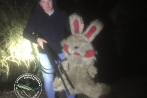 Астраханец закрыл сезон охоты на зайца странной добычей