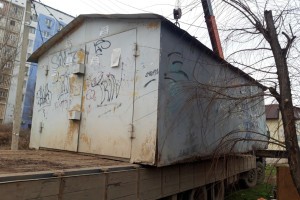 В Астрахани продолжают демонтировать незаконные гаражи