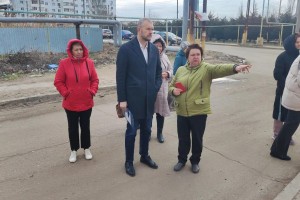 Депутат Городской Думы обсудил с жителями МКД вопросы благоустройства и коммунального обслуживания