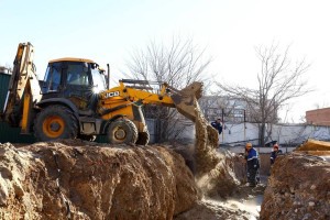 На улице Ахшарумова в&#160;Астрахани завершаются работы по реконструкции коммунальной сети