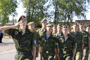 Переселнцы из Луганска теперь кадеты Ахтубинской школы