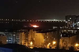 При пожаре в Астраханской области погиб человек