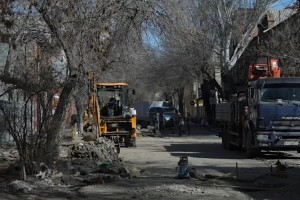 В Астрахани на улице Михаила Аладьина почти закончена реконструкция канализации