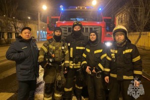 Сотрудники МЧС спасли мужчину на пожаре в&#160;Астрахани