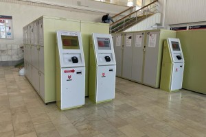 Дополнительные автоматические камеры хранения установили на железнодорожном вокзале Астрахани