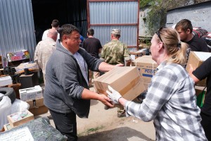 Более 12 тонн гумпомощи в&#160;ДНР и&#160;ЛНР отправили астраханские волонтеры