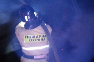 В Астрахани случился пожар у цирка, есть пострадавший