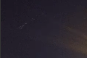 Сгоревший cпутник STARLINK сняли над Астраханью