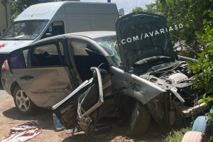 В Трусовском районе Астрахани пять человек пострадали в ходе ДТП