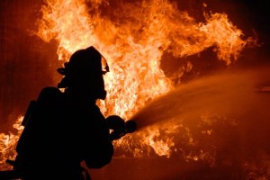 В Астраханской области потушили крупный природный пожар