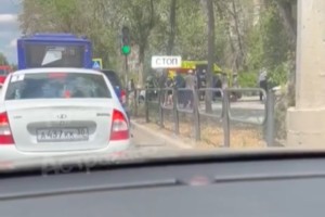 В Астрахани произошла жесткая авария с участием двух иномарок